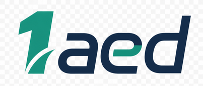 1 aed হোম লোগো